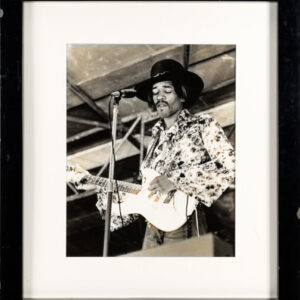 Jimi Hendrix Print from Hard Rock Las Vegas | 27″ x 31″