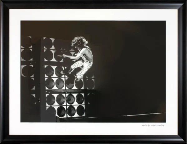 Eddie Van Halen Wall Jump Print | Neal Preston 44"x34"